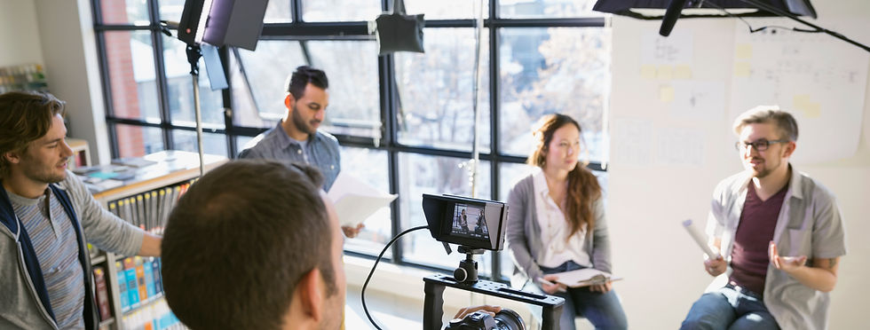 Filming Studio Setup