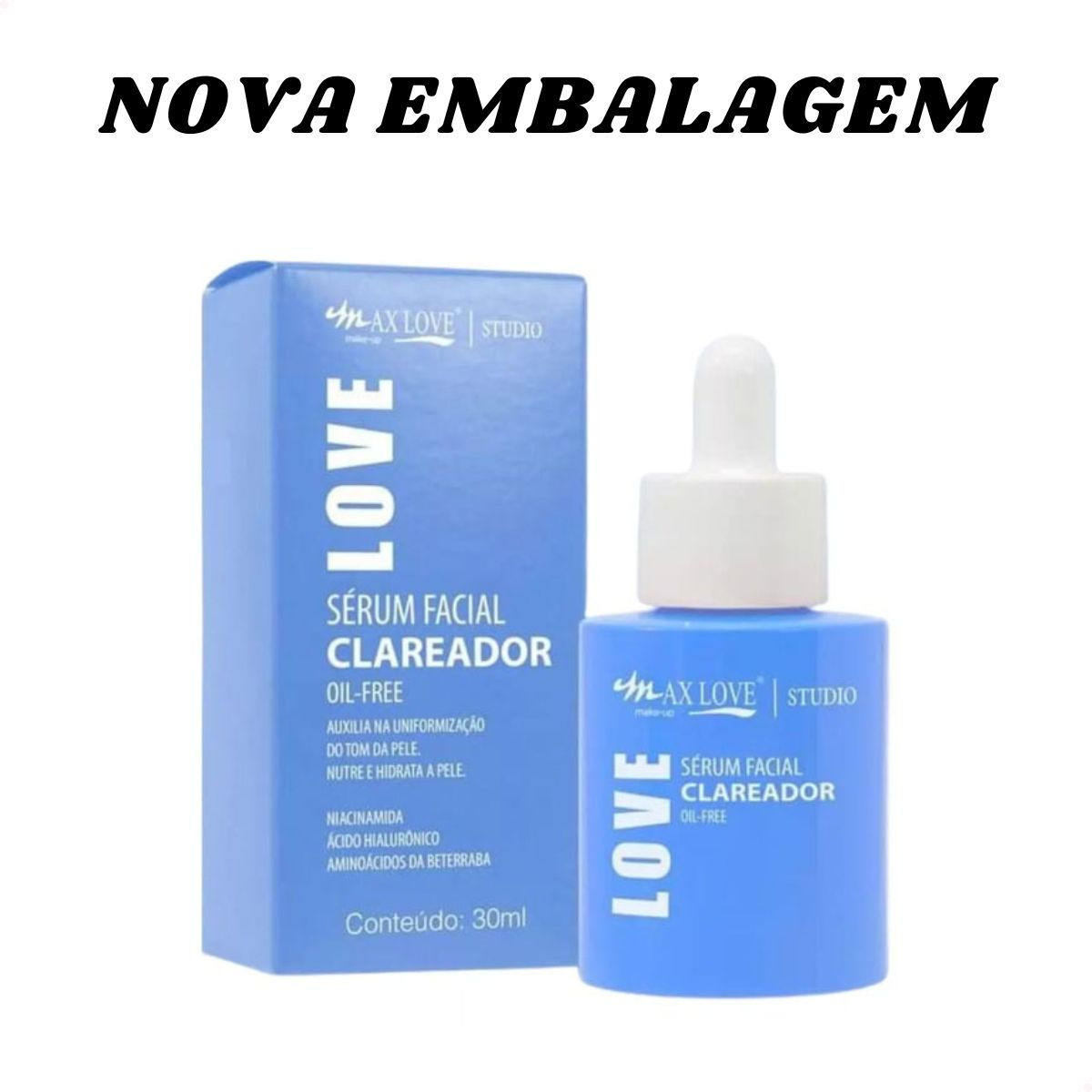 Sérum Facial Clareador — Max Love