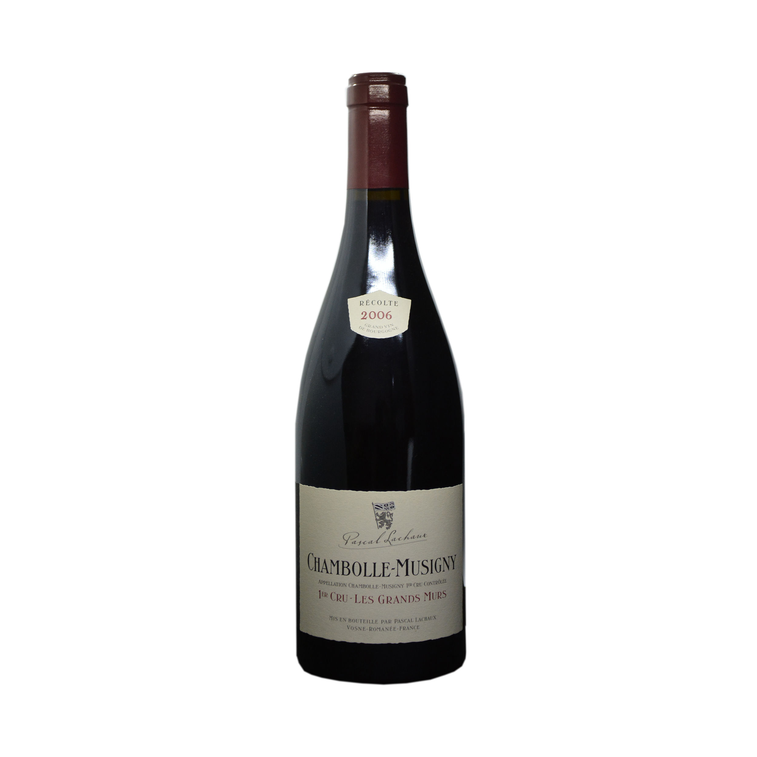 Maison Pascal Lachaux Chambolle Musigny 1 er cru Les Grand Murs 2006