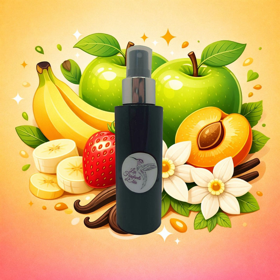 Spray parfum d’intérieur pomme verte frais fruité et léger pour une maison propre