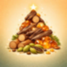Notes olfactives sapin de Noël bois résine et épices parfum d’intérieur