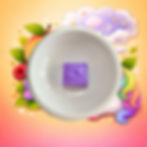 Fondant parfumé Rêve de Licorne utilisé dans un brûleur pour diffuser un parfum d’ambiance fruité et gourmand dans la maison.