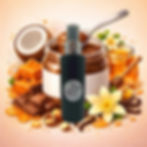 Spray parfum maison gourmand chocolat noisette caramel ambiance cocooning