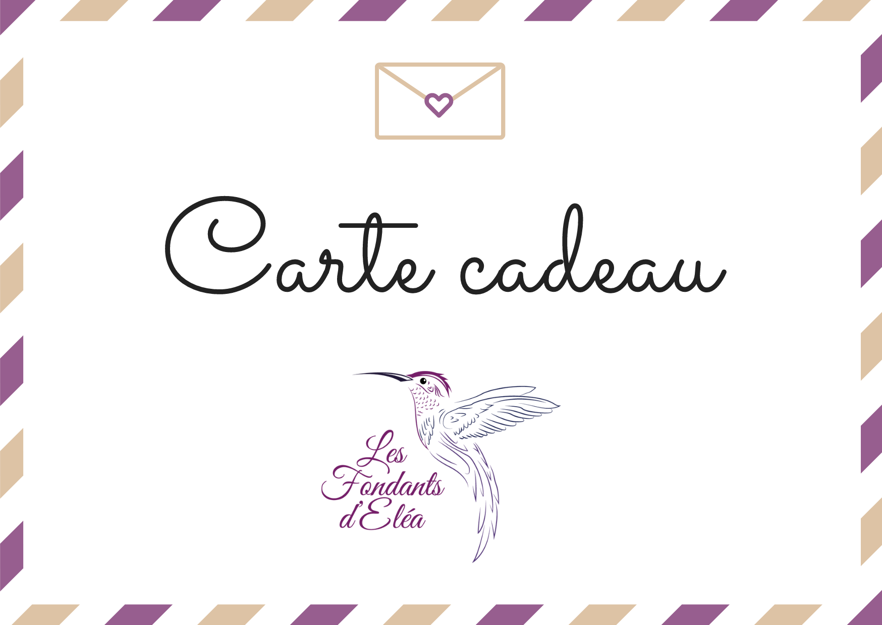 image carte cadeau - Les fondants d'Eléa