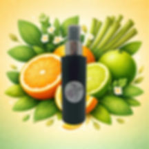 Spray parfum d’intérieur agrumes aux notes fraîches de citron et orange ambiance propre et tonique