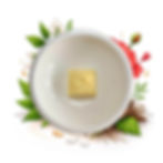 Fondant parfumé Censure dans brûleur blanc avec illustration florale blanche, coquelicot rouge et notes boisées