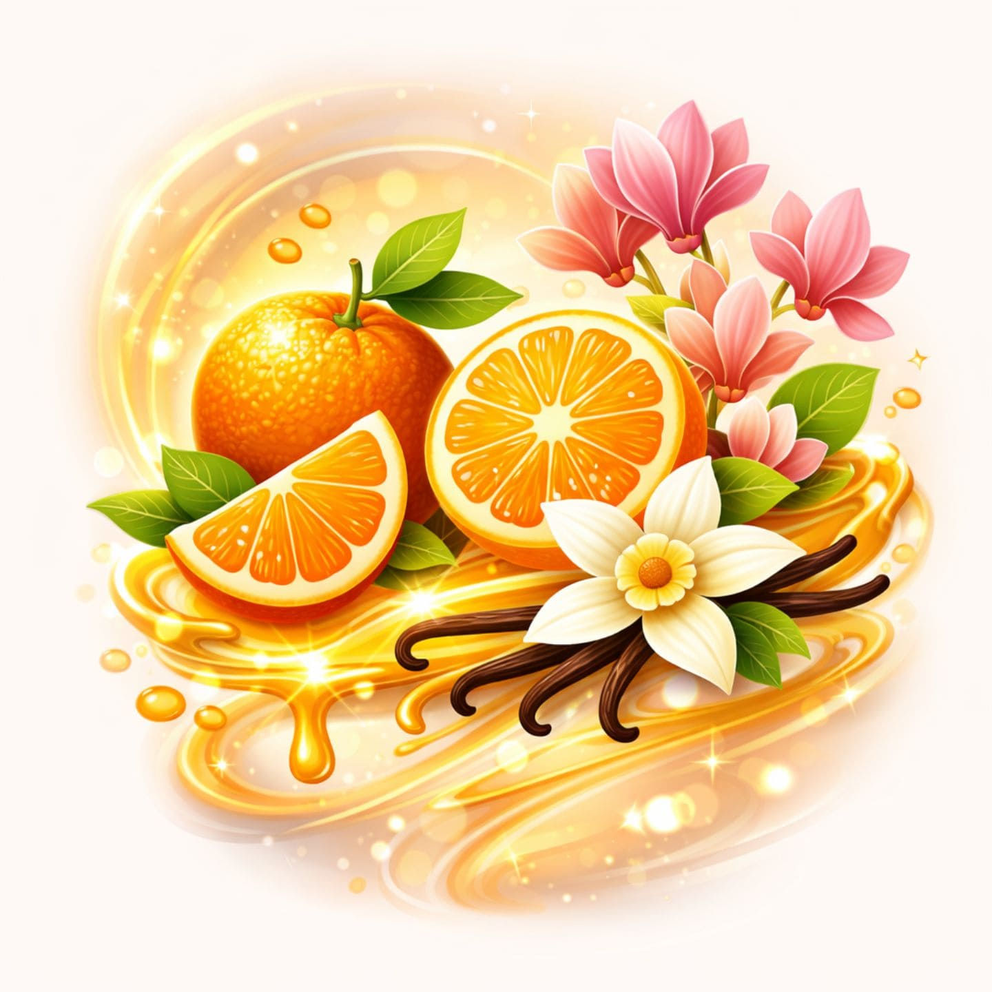 Notes parfum Clémentine Monoï clémentine monoï vanille parfum fruité solaire et gourmand ambiance été