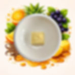 Fondant cire parfumée ananas ambiance exotique avec agrumes vanille et caramel