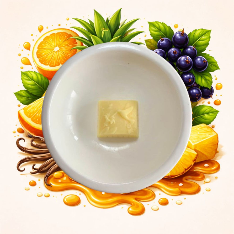 Miniature : Fondant cire parfumée ananas ambiance exotique avec agrumes vanille et caramel