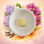 Fondant parfumé fleur de tiaré dans brûleur en céramique diffusion parfum d’intérieur exotique et solaire