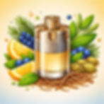 Illustration parfum Désiré aromatique boisé aux notes d’orange et cardamome