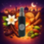 Spray parfum d’intérieur nuit d’orient aux notes ambrées épicées et boisées ambiance chaleureuse et envoûtante