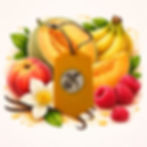 Suspension parfumée melon pour armoire et voiture aux notes fruitées gourmandes