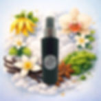 Spray parfum d’intérieur musc blanc diffusion immédiate ambiance douce florale et poudrée maison