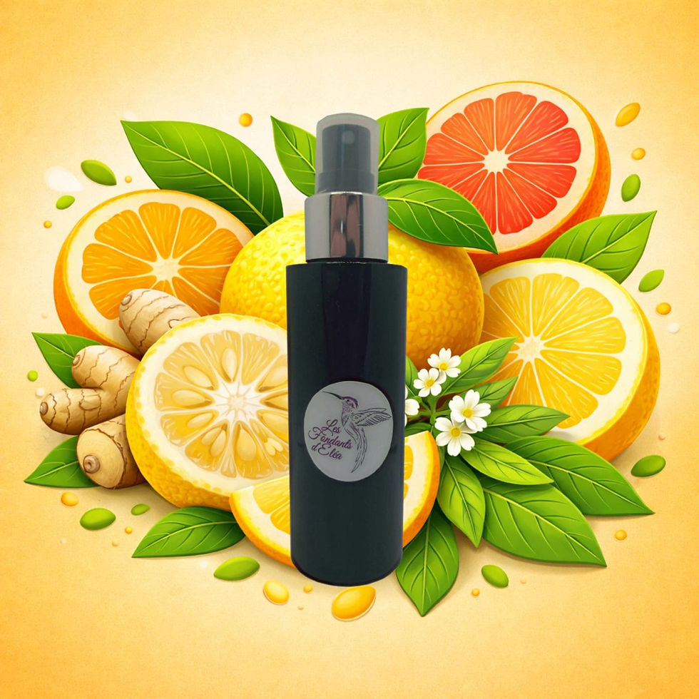 Spray parfum d’intérieur yuzu agrumes frais et tonique aux notes citronnées japonaises