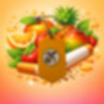 Suspension parfumée anti tabac tropical élimine odeur cigarette parfum maison aux fruits exotiques