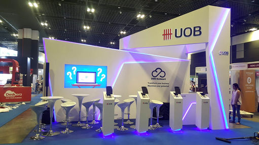 UOB Exhibition 2019 @ Suntec City by Indesign