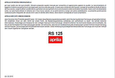 Manuale officina rotax 123