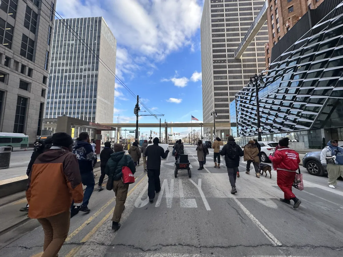 Detroit ‘Cop City’ rally held in solidarity with Atlanta environmental defenders