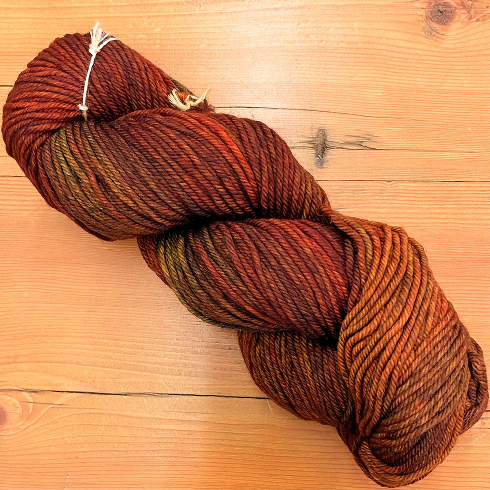 “Volcan" Malabrigo Rios worsted weight superwash merino wool yarn