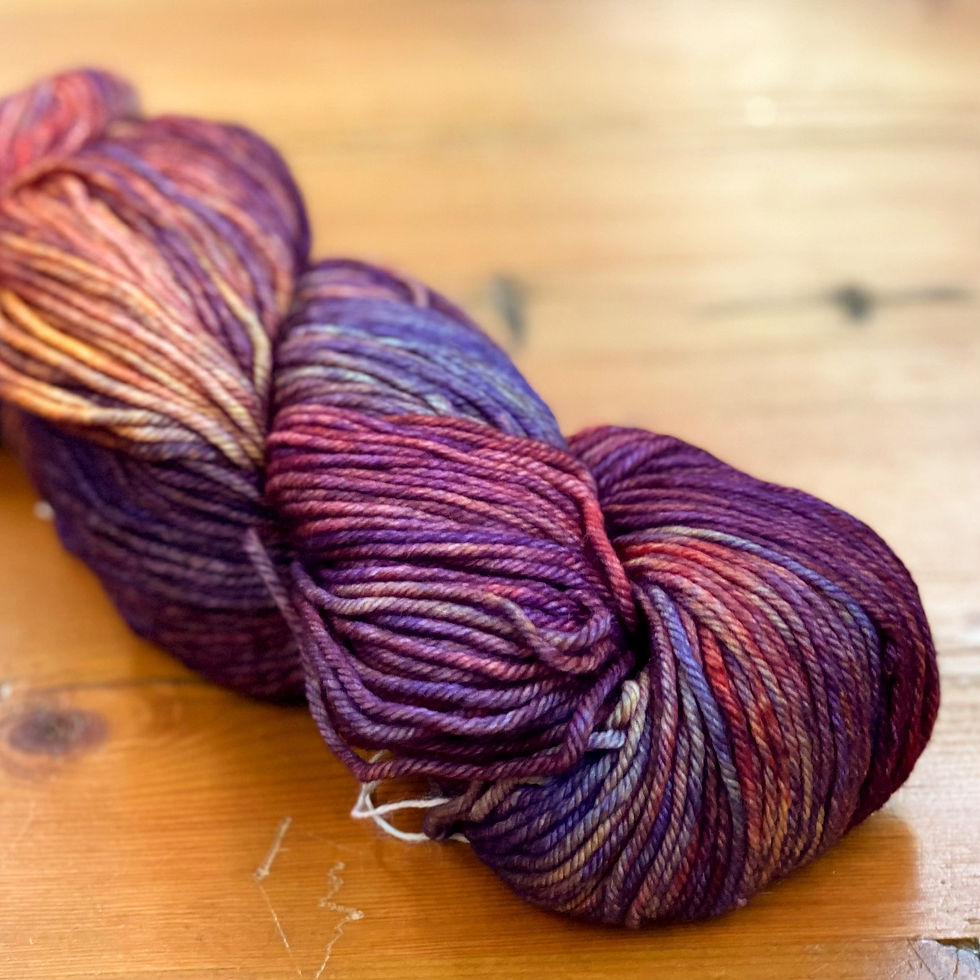“Archangel" Malabrigo Rios worsted weight superwash merino wool yarn