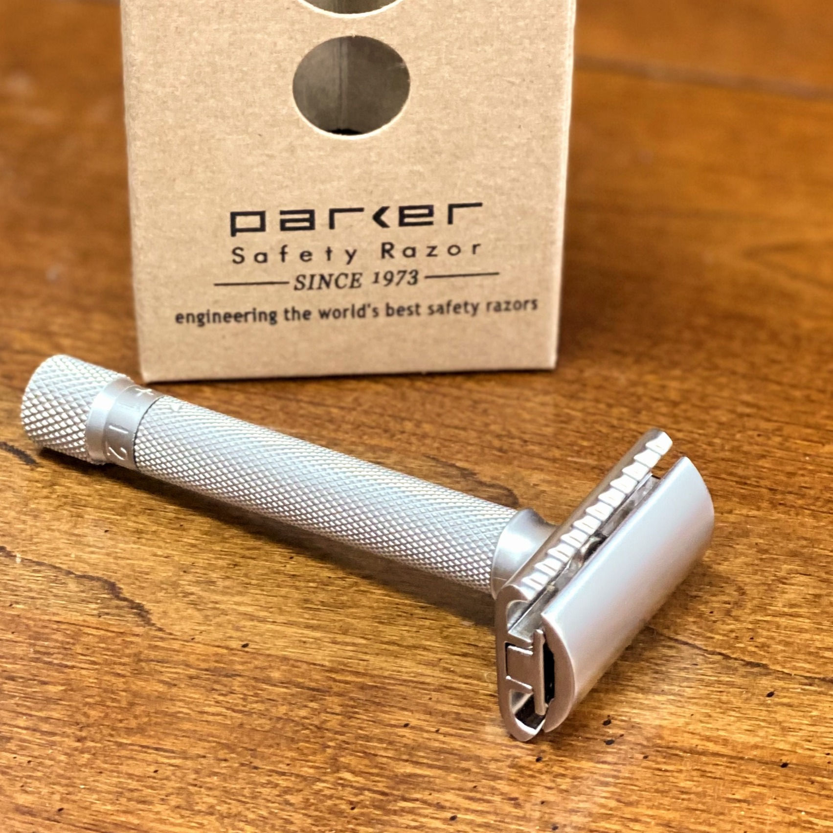 Parker Safety Razor -Satin Chrome