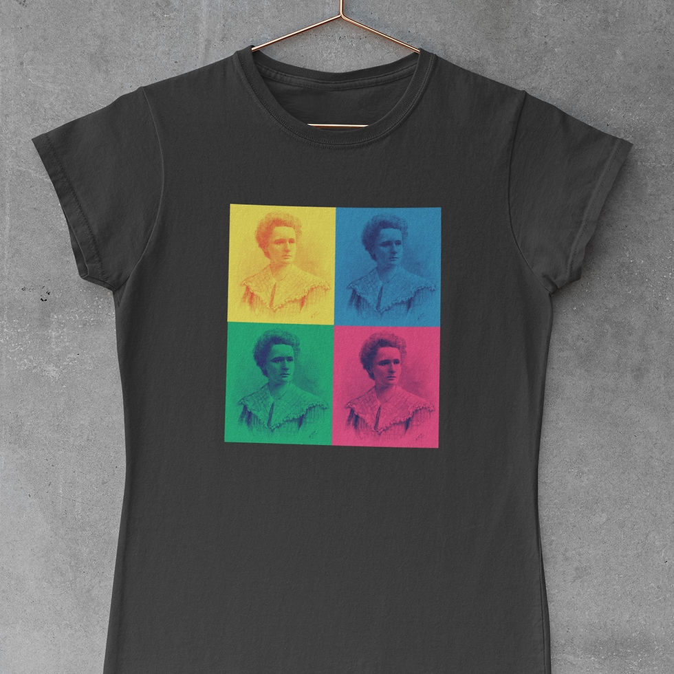 Miniatura: Polera Curie colores