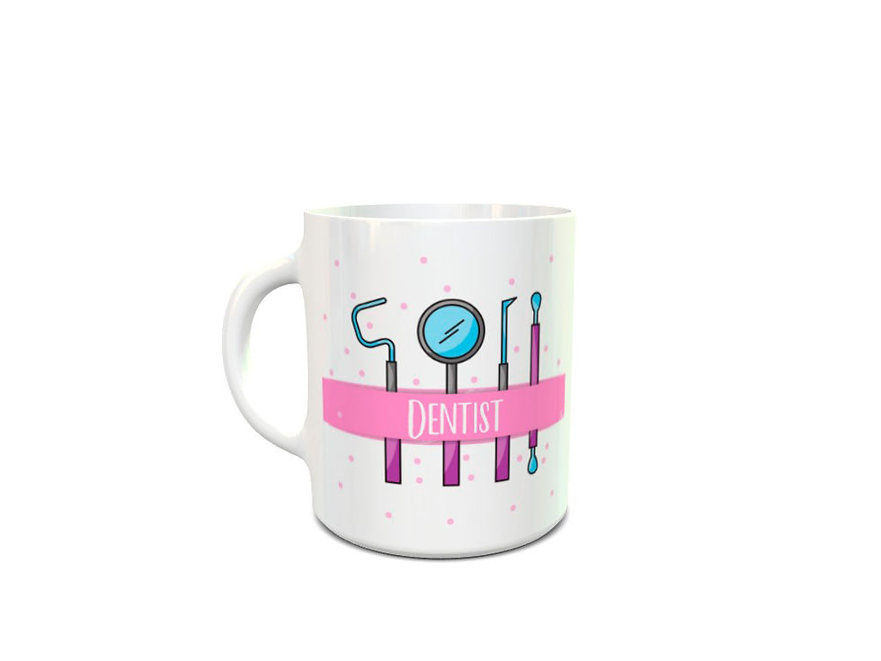 Miniatura: Taza de Smile and be Happy dentist