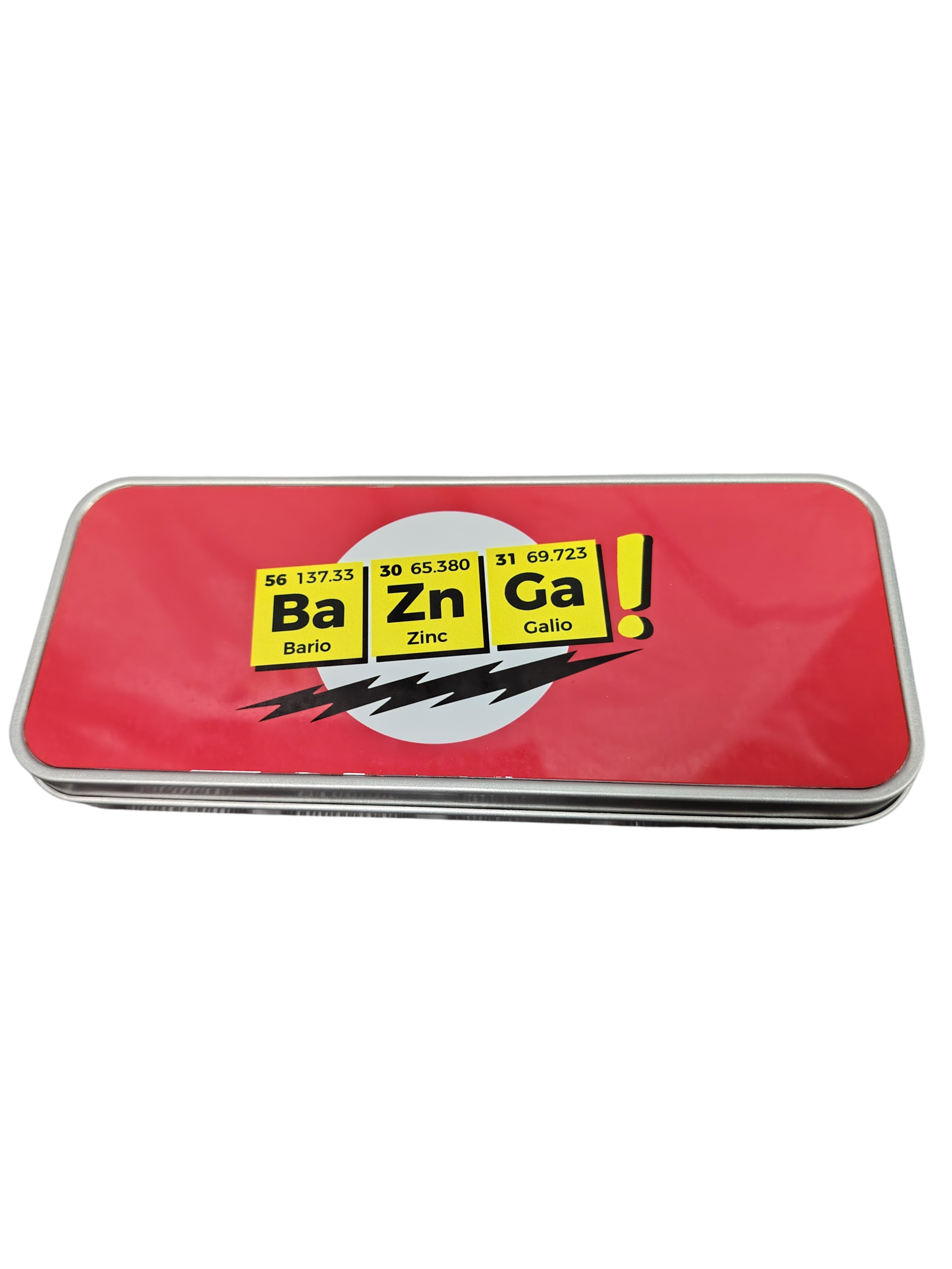 Estuche Metálico "Bazinga!"