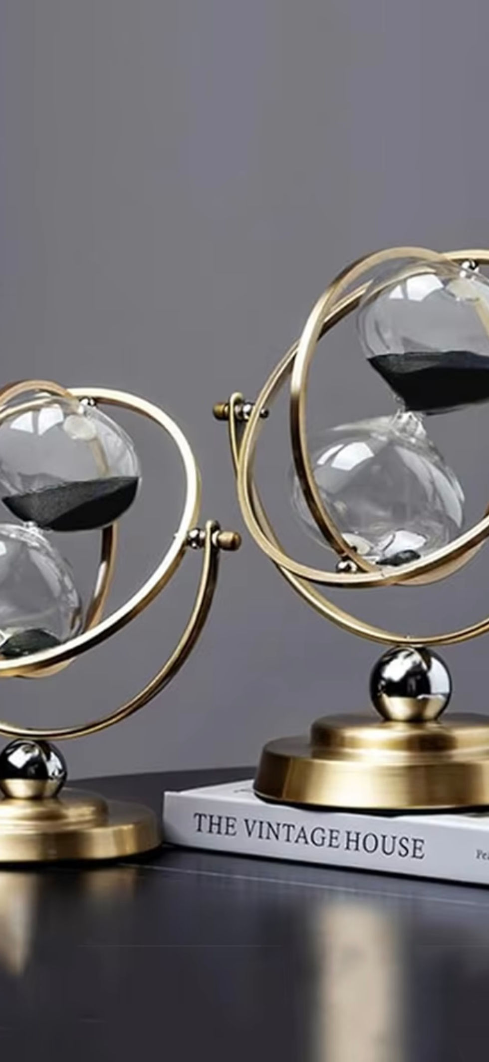 Miniatura: Reloj de arena giratorio 
