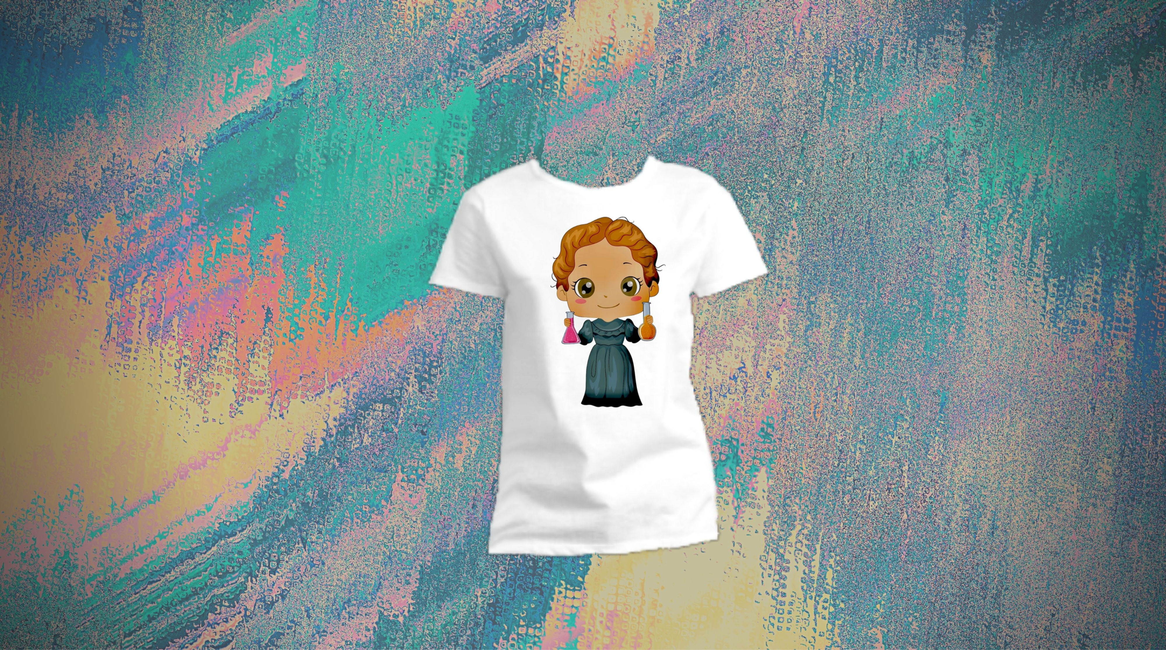 Polera del pequeña Curie