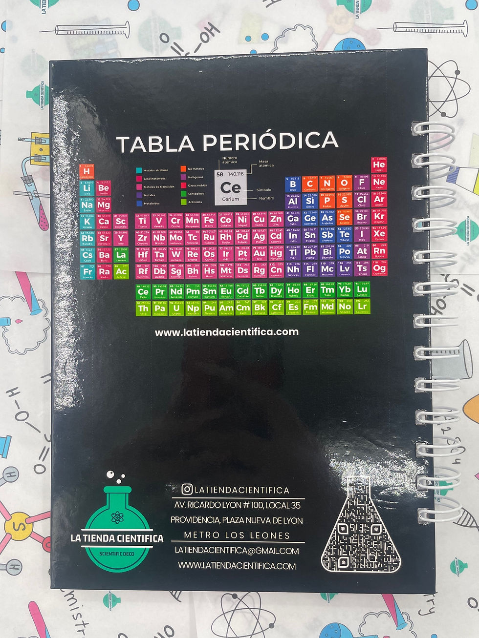 Miniatura: Cuaderno Tabla Periódica