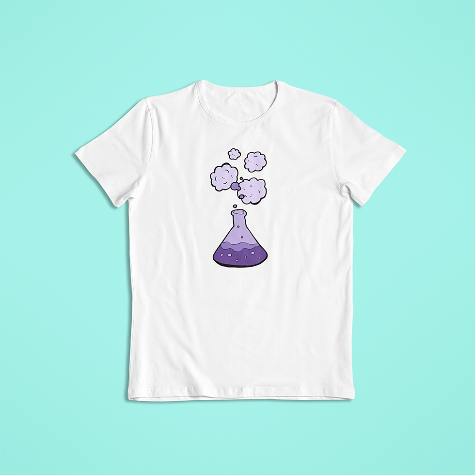Miniatura: Polera Matraz Morado