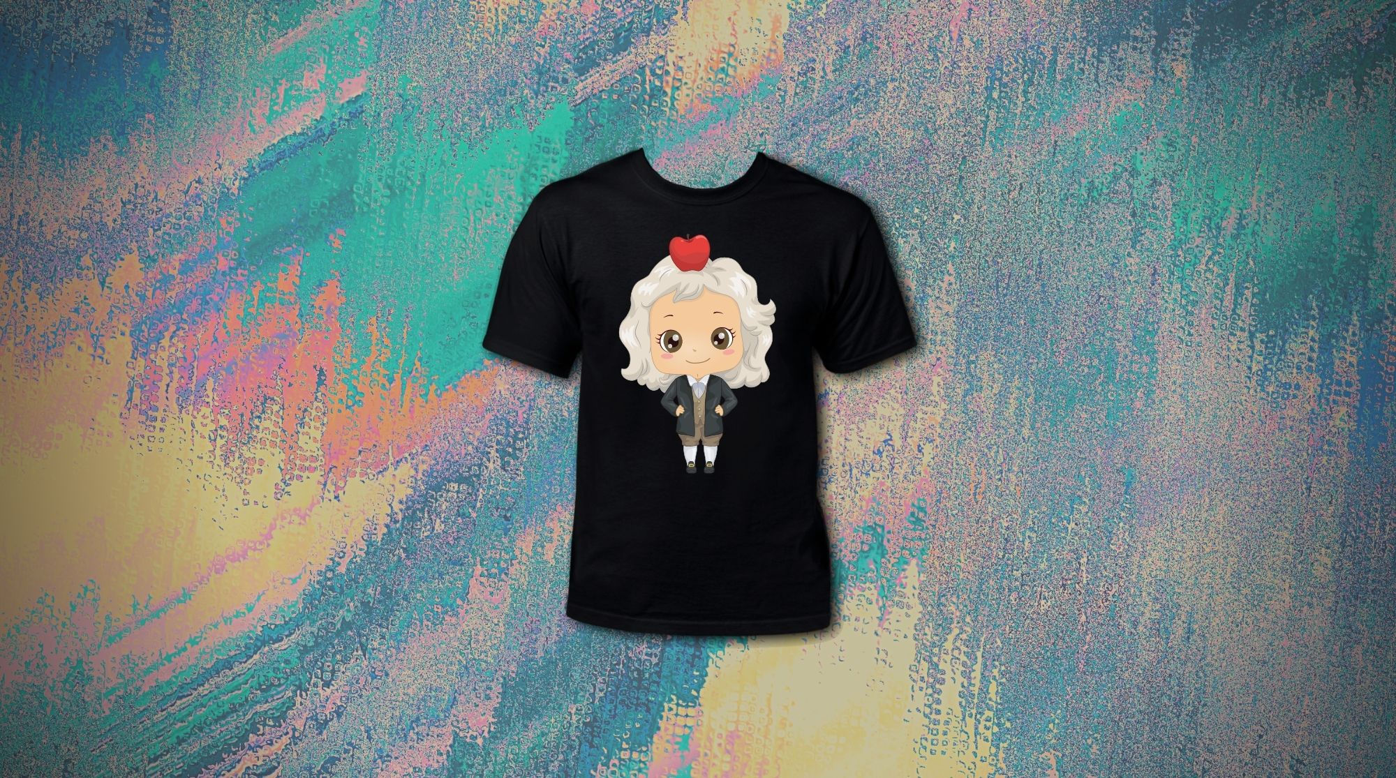 Polera del pequeño Newton