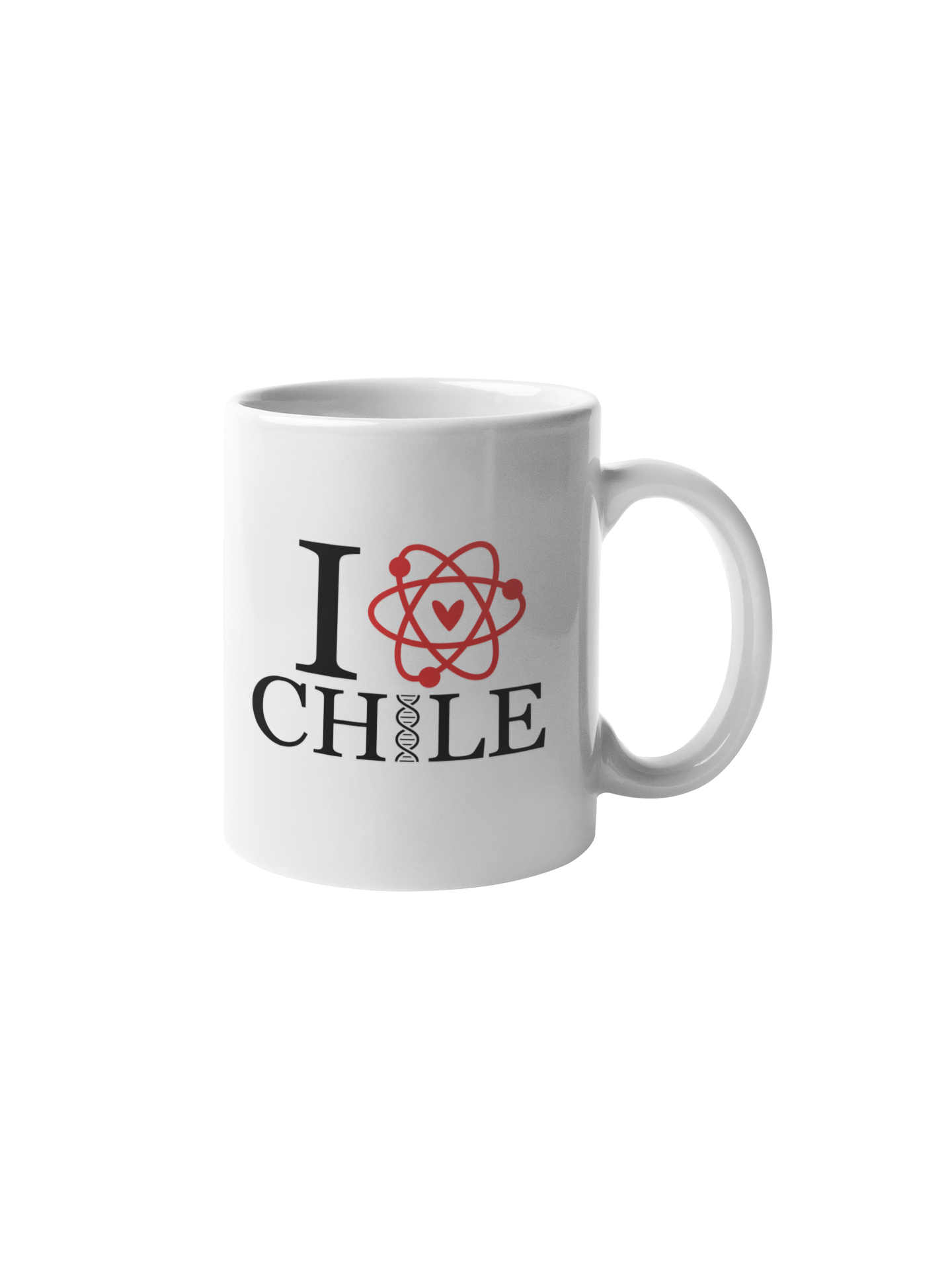 Taza I Love Chile Átomo