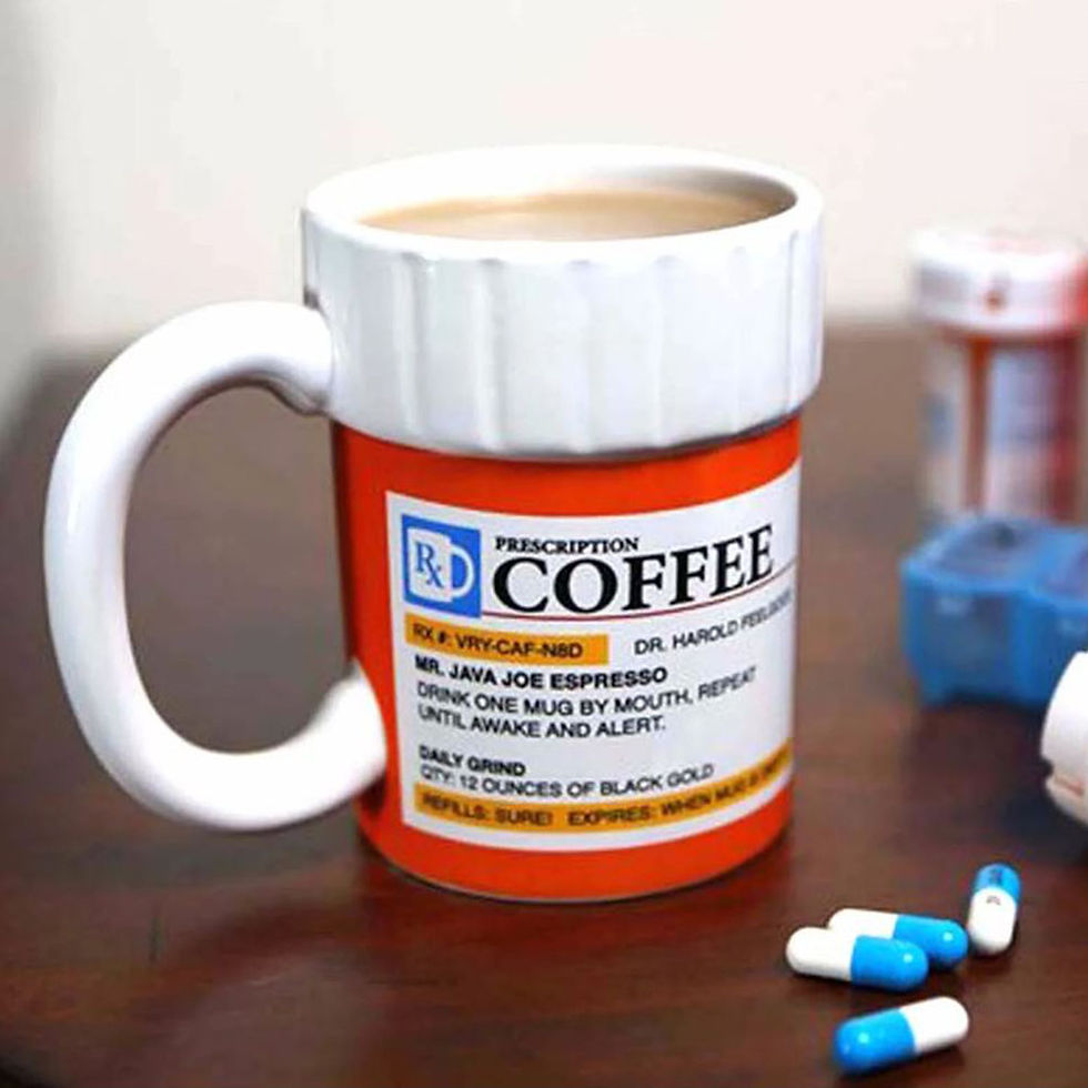 Miniatura: Tazón frasco de medicamentos