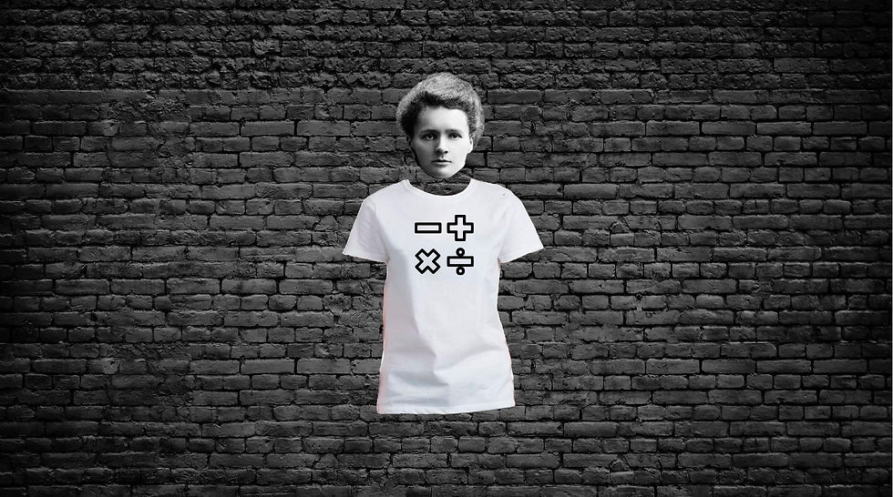 Miniatura: Polera Niñ@ Símbolos Matemáticos