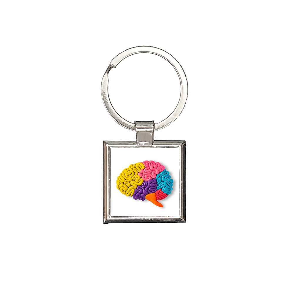 Miniatura: Llavero Cerebro colores