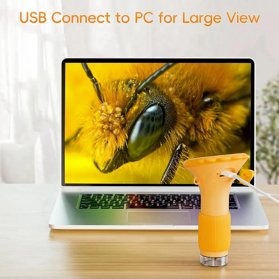 Miniatura: Microscopio Científico digital 1000x con pantalla IPS de 2 pulgadas 