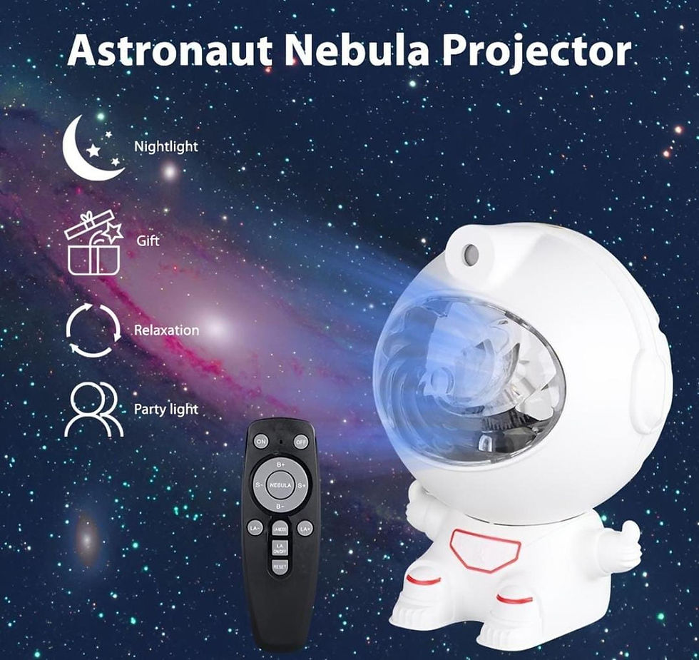 Miniatura:  Astronauta Proyector de nebulosa ( Sentado ) 