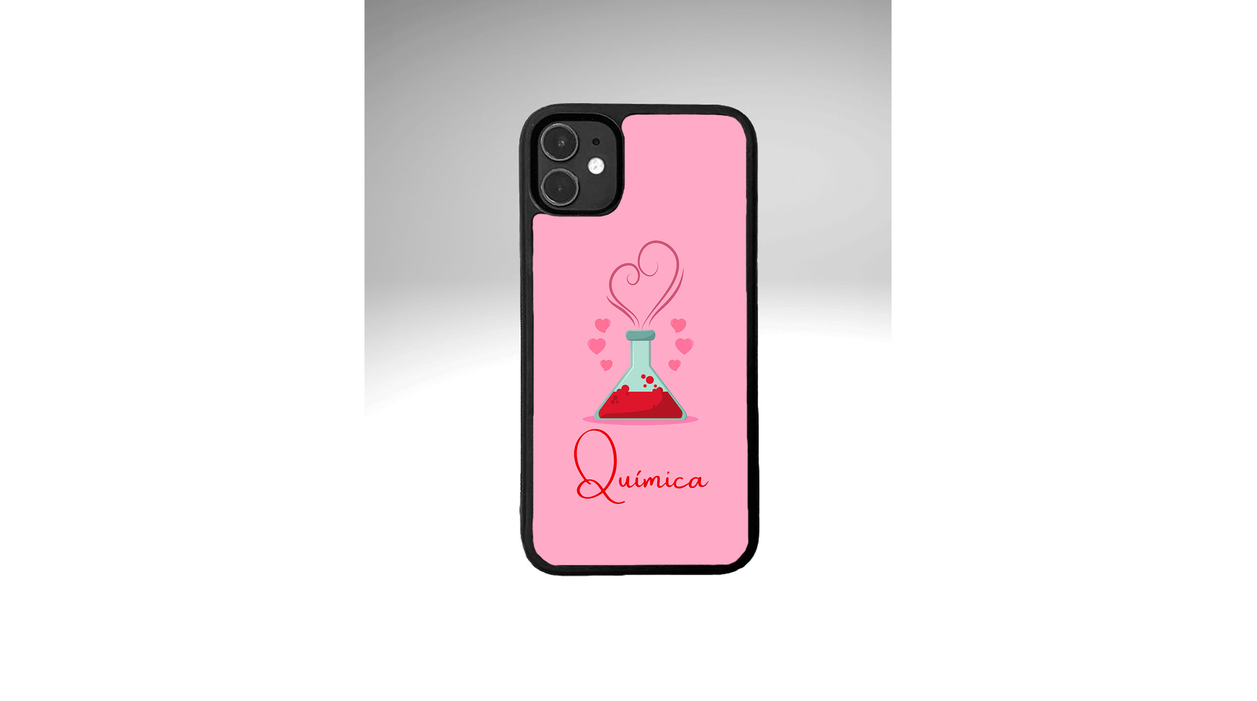 Carcasa Matraz química corazón