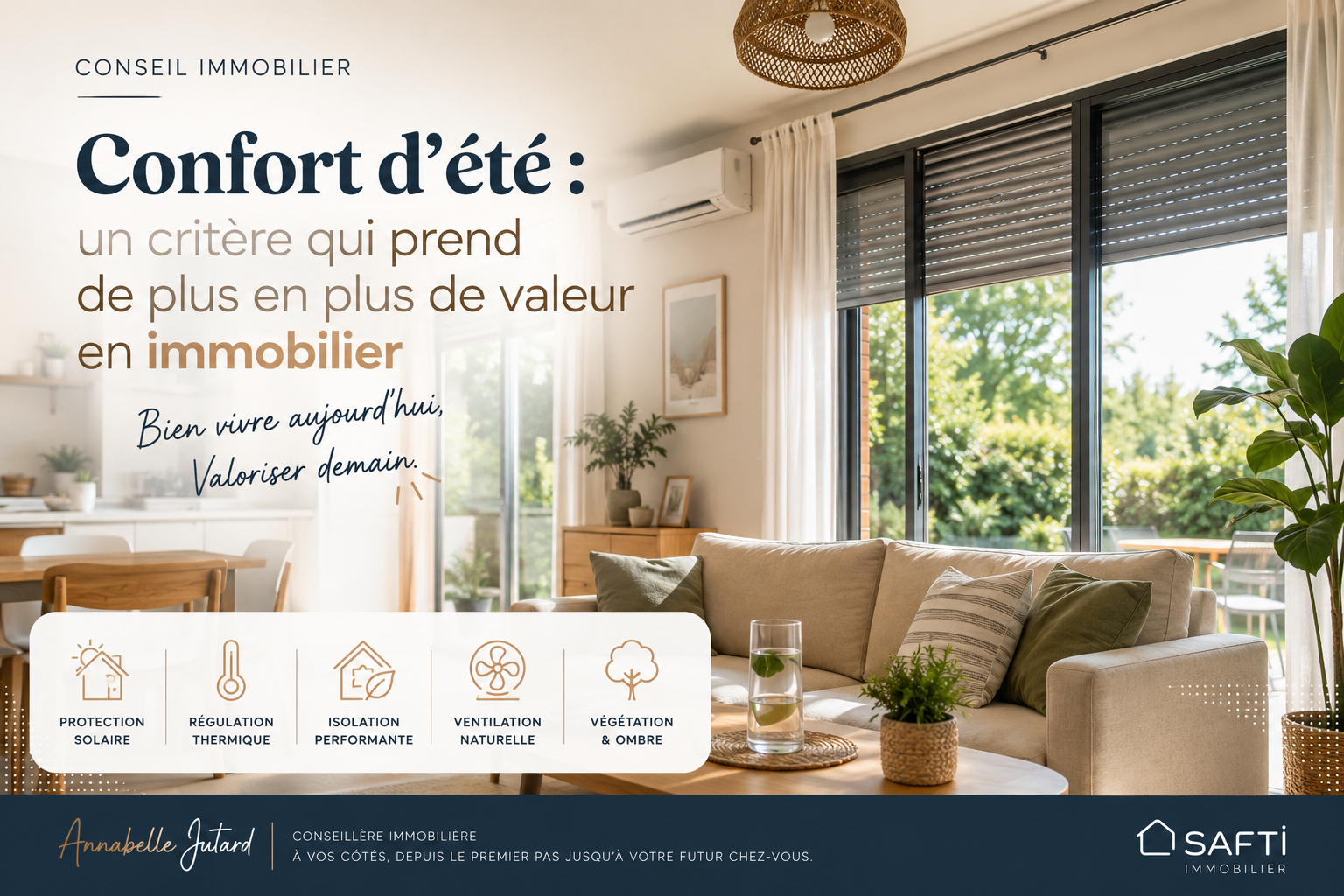 Confort d'été en immobilier : un critère qui prend de plus en plus de valeur