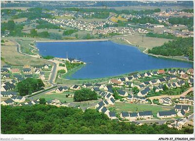 Vue panoramique d'un quartier résidenciel de Ballan-Miré
