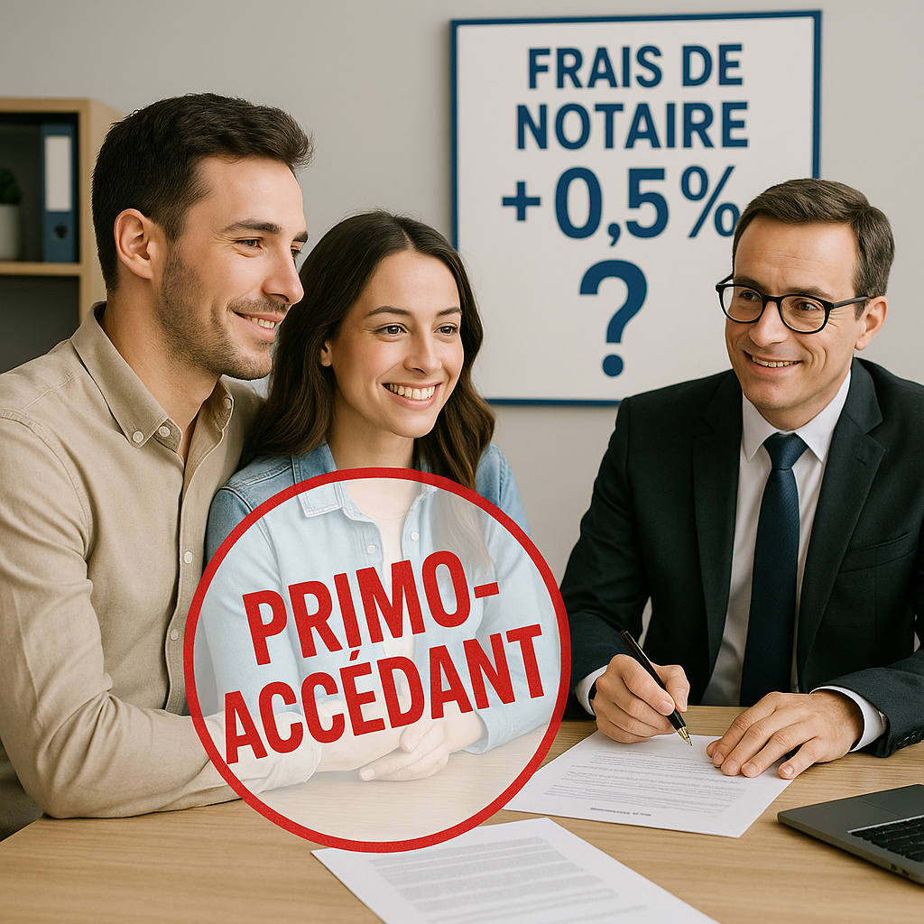 Primo-accédants : pourquoi certains paient quand même la hausse des frais de notaire ?
