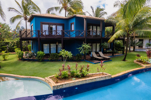 Blue house domus villas pipa