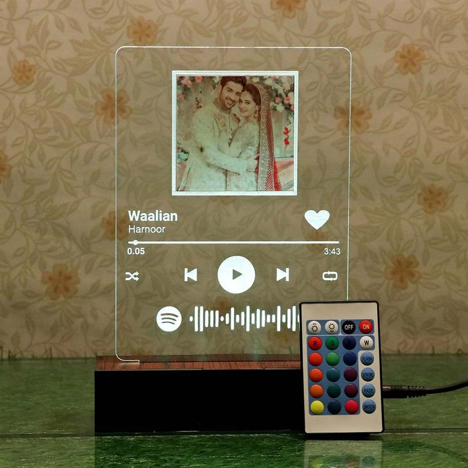 Thumbnail: Spotify Plaque With Led Stand