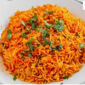 Fish biryani
