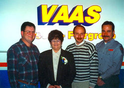 Retirement dinner for staff