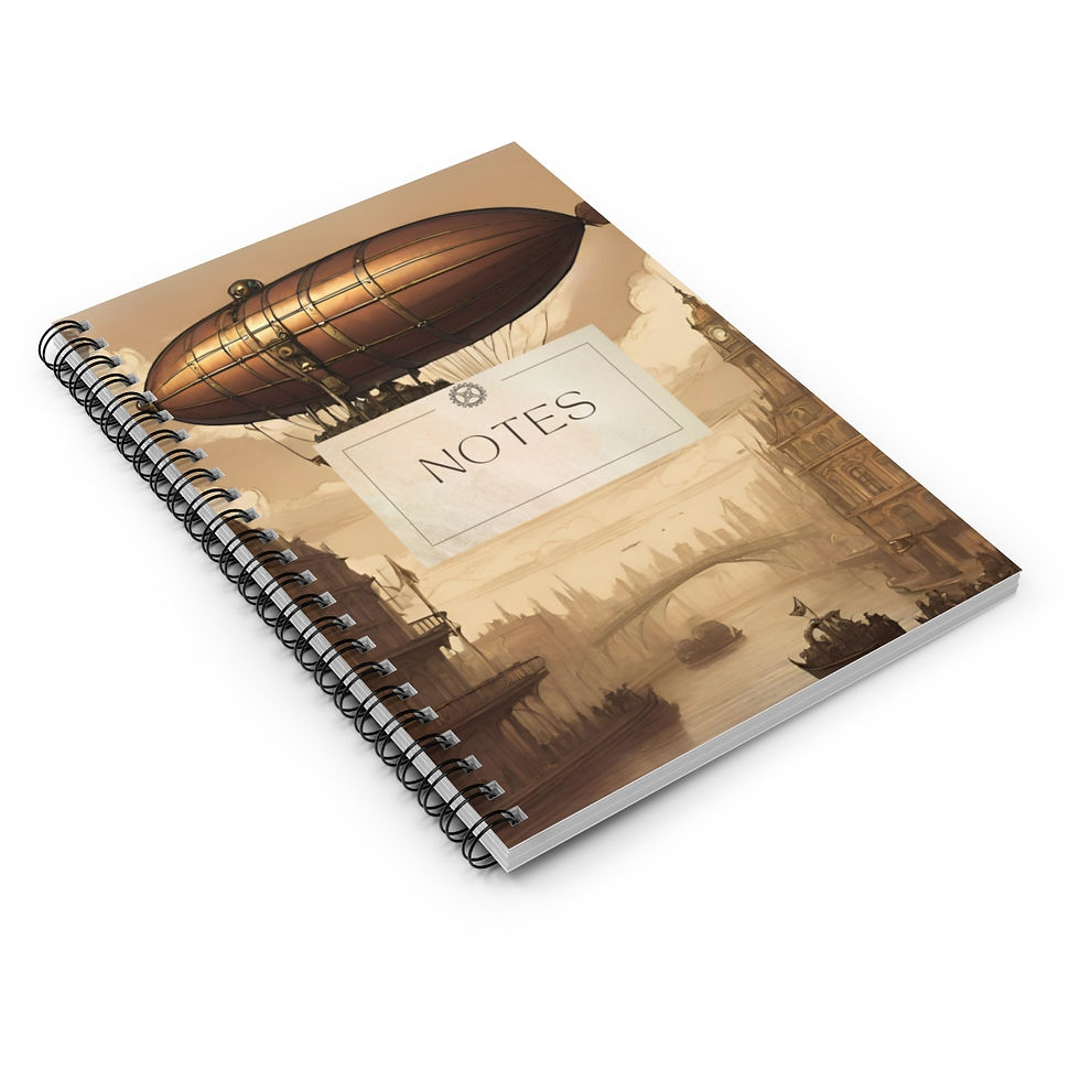 Thumbnail: Steampunk Spiral Notebook