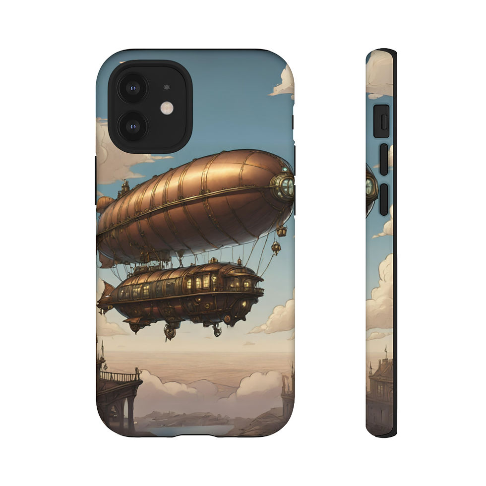 Thumbnail: Steampunk Dirigible Phone Case
